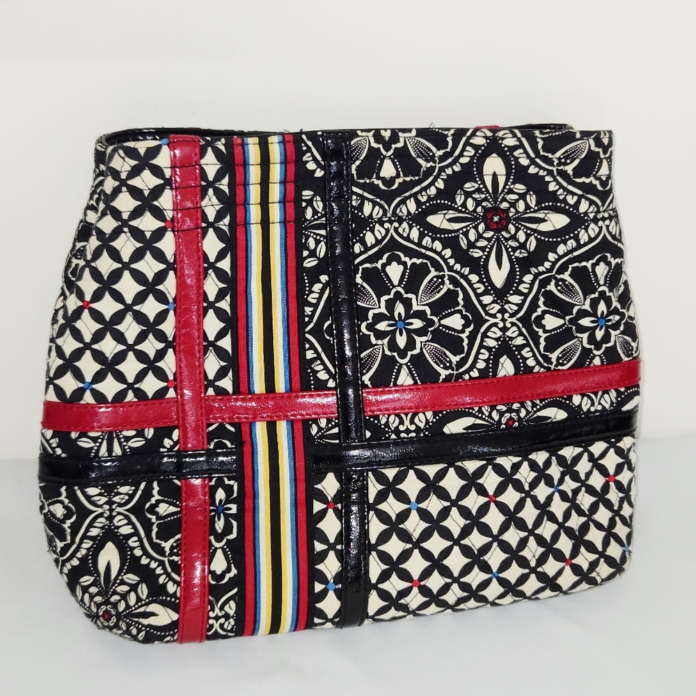 Vera Bradley Handbag Multicolor Quilted Crossroad Barcelona Shoulder Bag